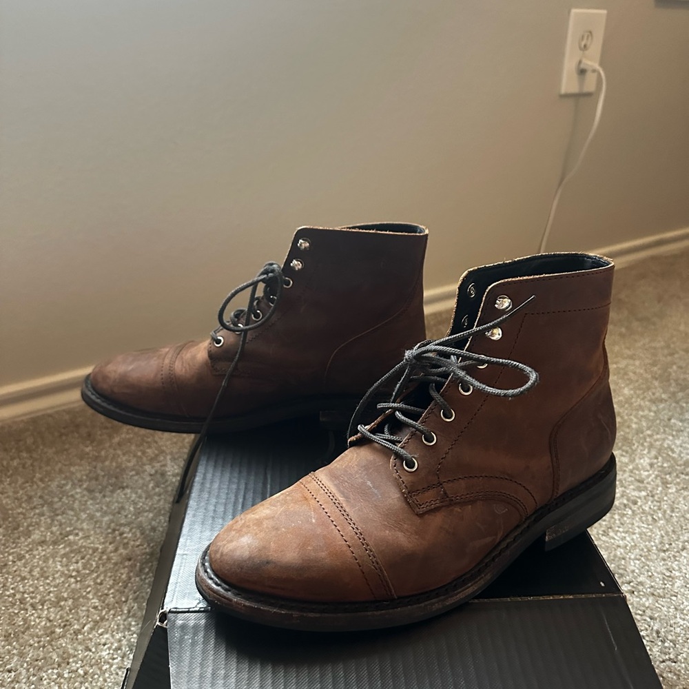 Thursday Boot Company Brown Leather Boots